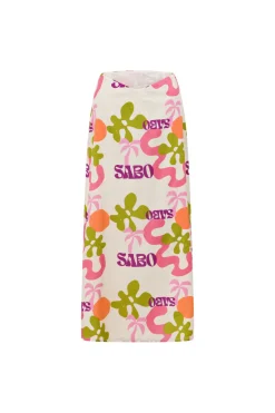 Sets | SABO Aaliyah Midi Skirt-Tropical