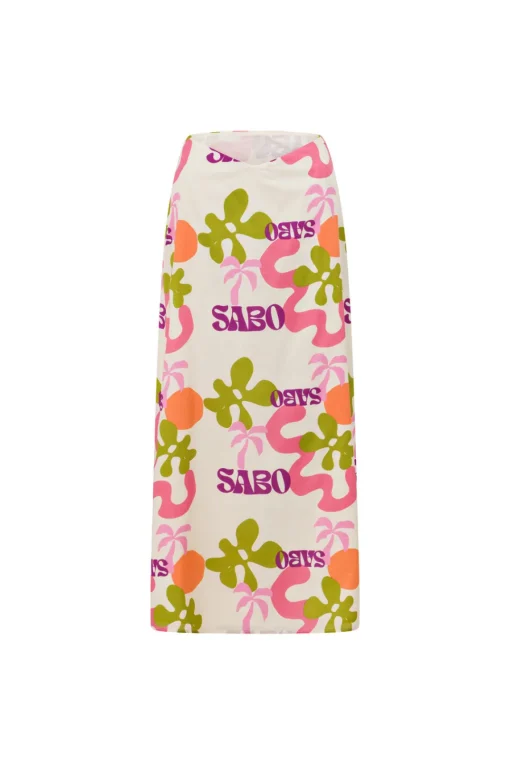 Sets | SABO Aaliyah Midi Skirt-Tropical