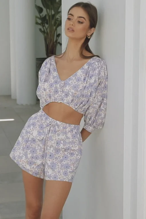 Sets | SABO Alita Shorts-Lavender