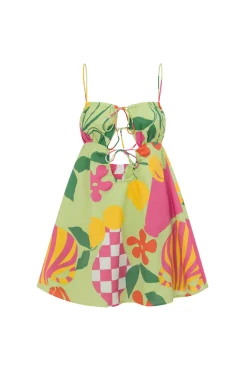 Dresses | SABO Allie Babydoll Dress-Vaso Verde