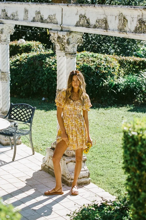 Dresses | SABO Alvira Shirred Dress