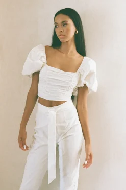 Sets | SABO Amari Pants-White