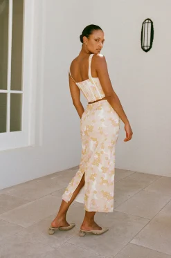 Sets | SABO Aneke Corset Top-Smudge Ditsy