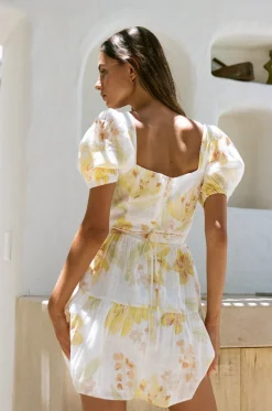 Dresses | SABO Aquaria Dress-Lemon Bouquet