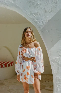 Dresses | SABO Avie Off Shoulder Dress-Autumn