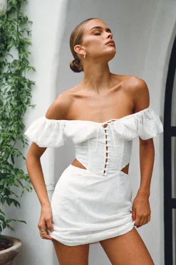 Dresses | SABO Azzurra Cutout Dress