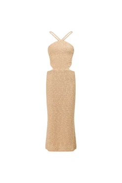 Dresses | SABO Backless Amada Dress-Tan