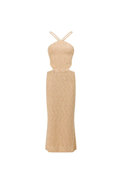 Dresses | SABO Backless Amada Dress-Tan