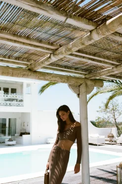 Sets | SABO Briana Top-Mocha