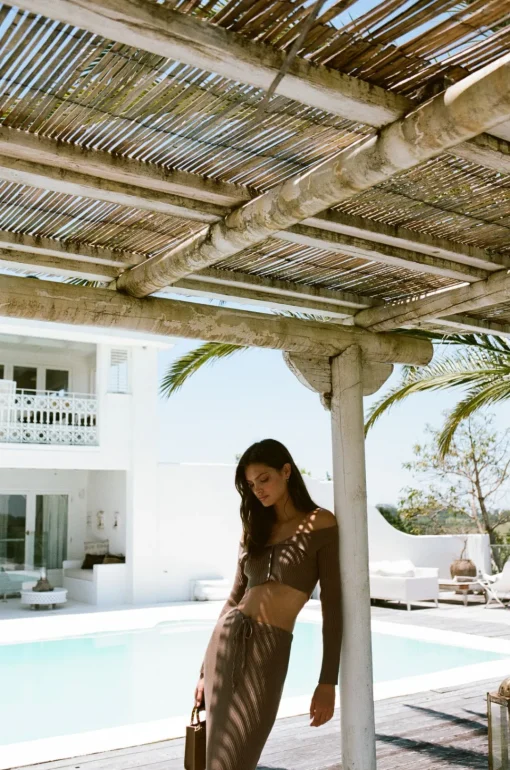 Sets | SABO Briana Top-Mocha