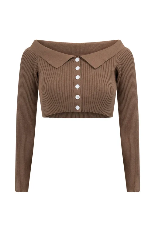 Sets | SABO Briana Top-Mocha