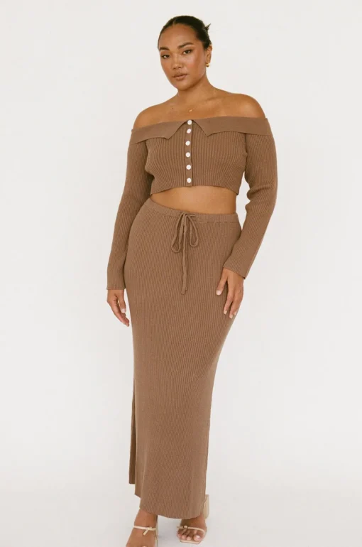 Sets | SABO Briana Top-Mocha