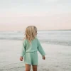 Mini | SABO Charli Mini Knit Playsuit-Mint