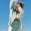 Sets | SABO Chunky Panama Cardi-Mint