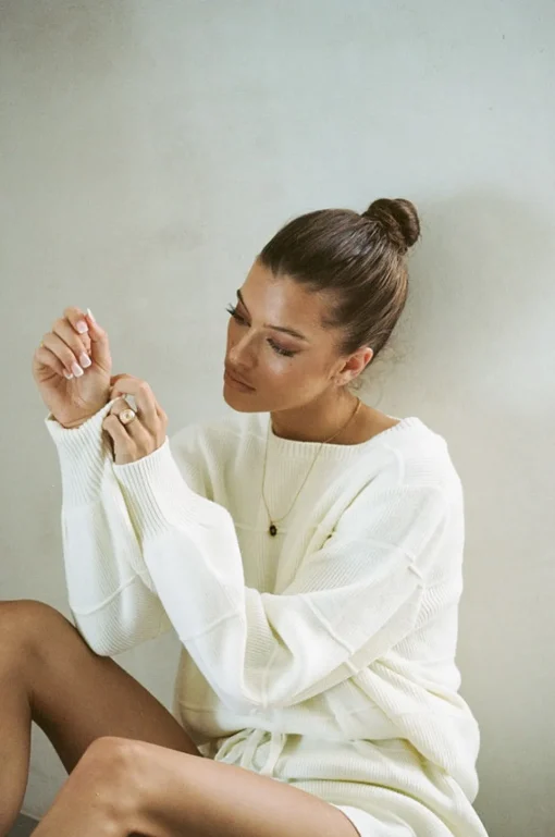 Sets | SABO Cream Knit Top