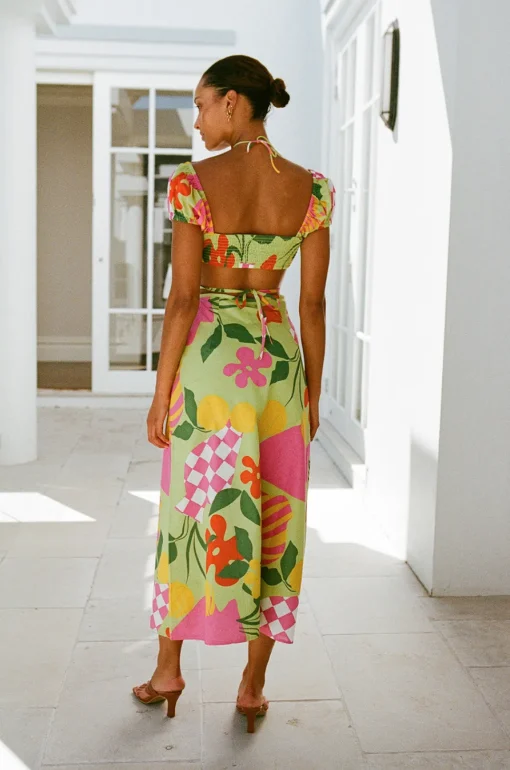 Sets | SABO Damini Skirt-Vaso Verde