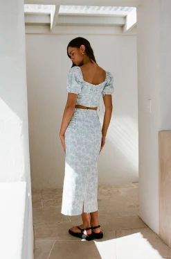 Sets | SABO Didi Lace Up Skirt-Story Book Rose