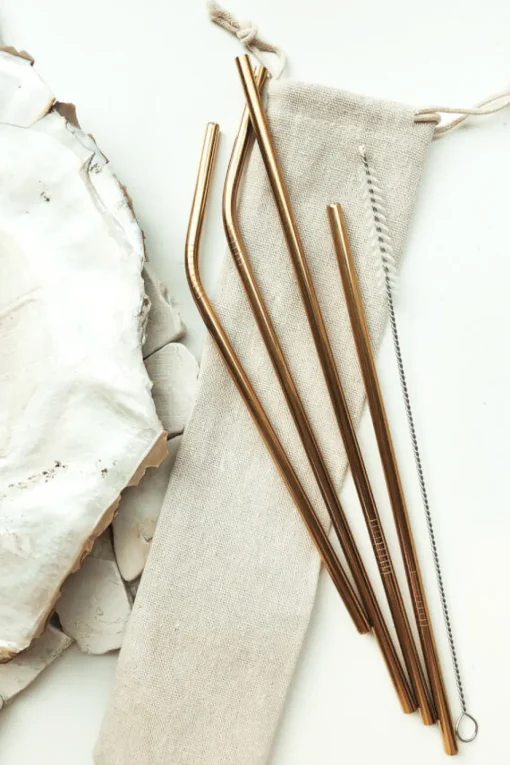 Eco | SABO Eco Straw Set-Gold