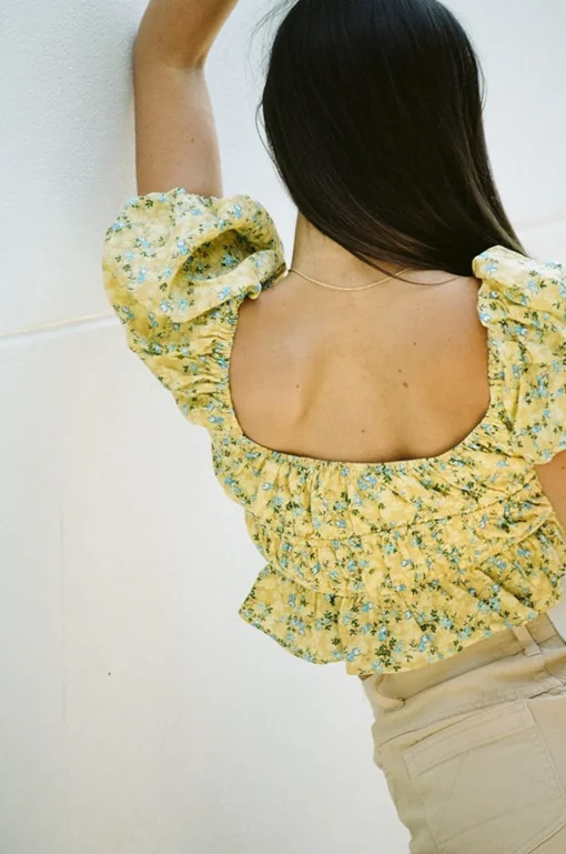 Tops | SABO Elkie Top-Buttercup