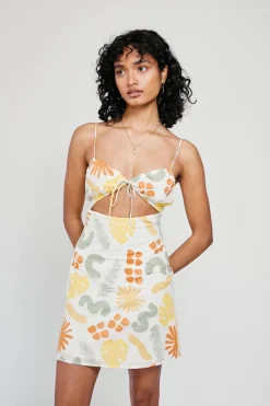 Dresses | SABO Emelie Dress-Desert Leaf
