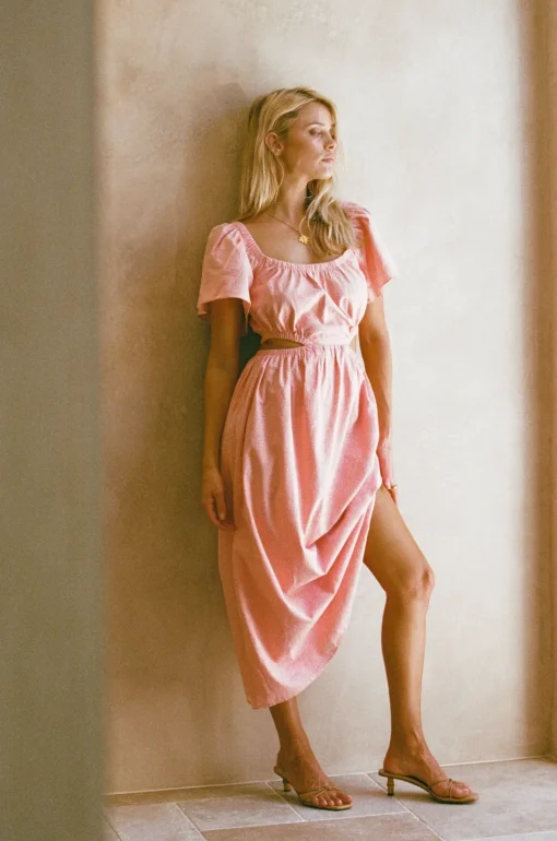 Dresses | SABO Ezzy Midi Dress-Pink