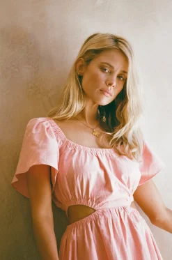 Dresses | SABO Ezzy Midi Dress-Pink
