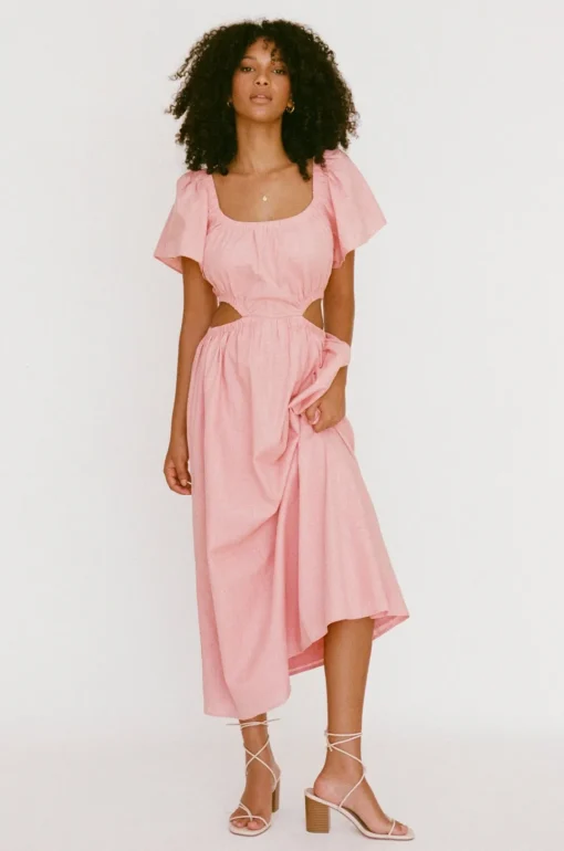 Dresses | SABO Ezzy Midi Dress-Pink