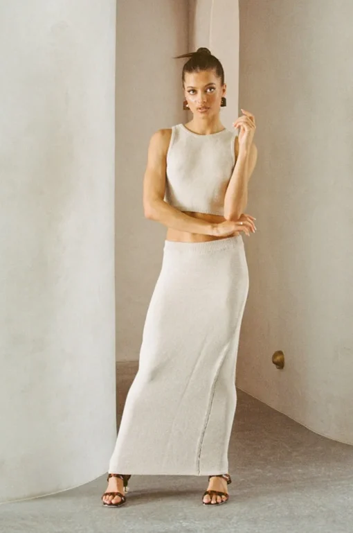 Sets | SABO Heather Skirt-Tan