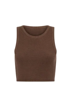 Sets | SABO Heather Top-Mahogany