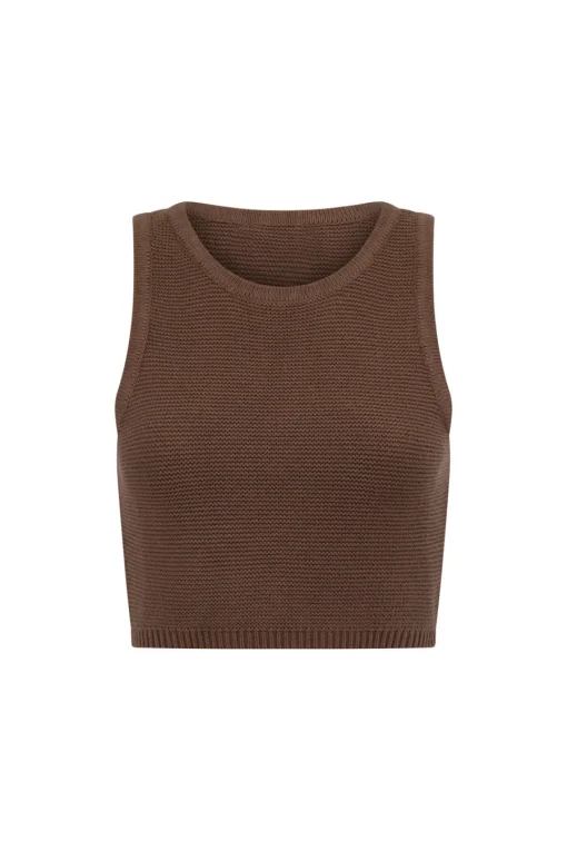 Sets | SABO Heather Top-Mahogany