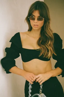 Sets | SABO Jade Top-Black