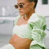 Sets | SABO Jade Top-Green