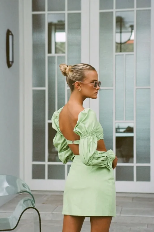 Sets | SABO Jade Top-Green