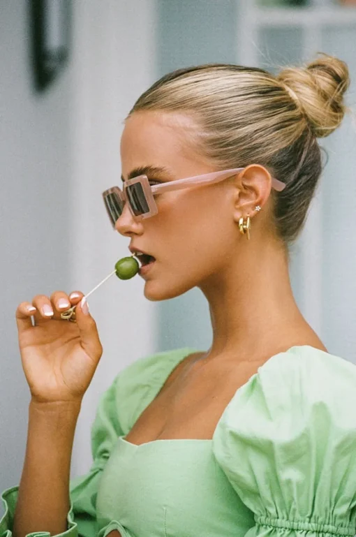 Sets | SABO Jade Top-Green