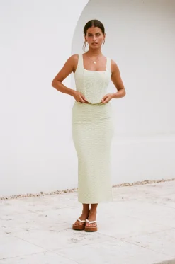 Sets | SABO Jhoselle Midi Skirt-Green
