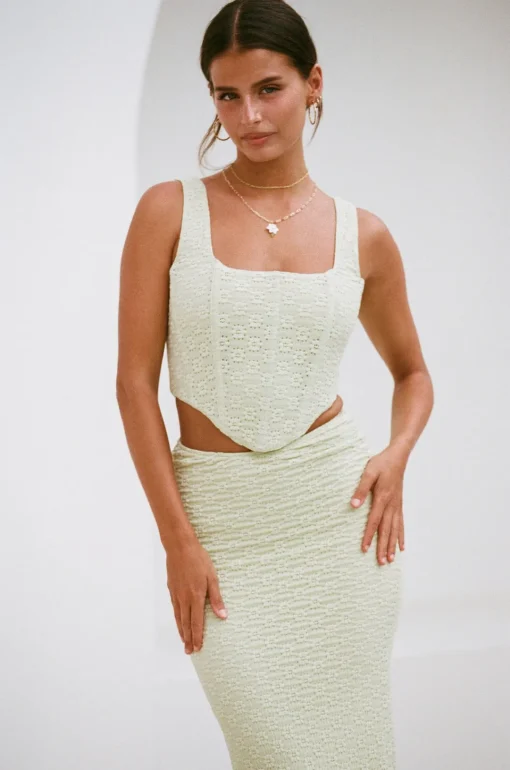 Sets | SABO Jhoselle Midi Skirt-Green