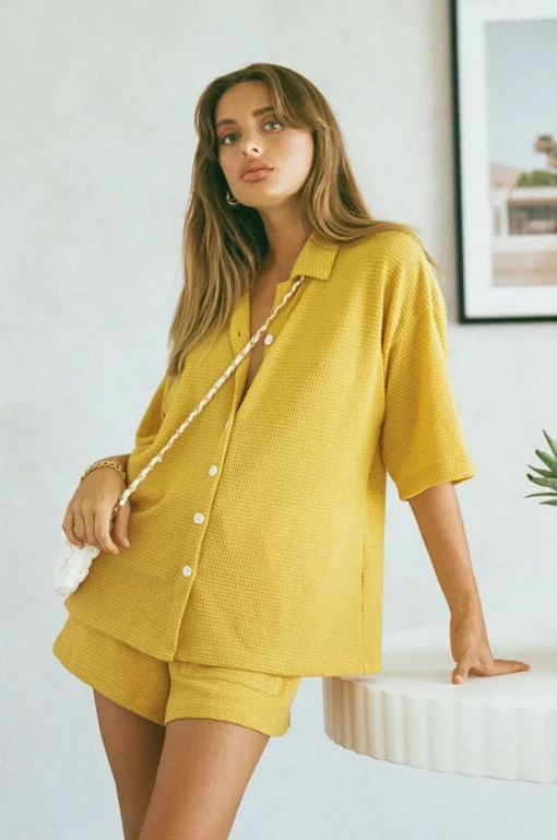 Sets | SABO Kase Shorts-Mustard