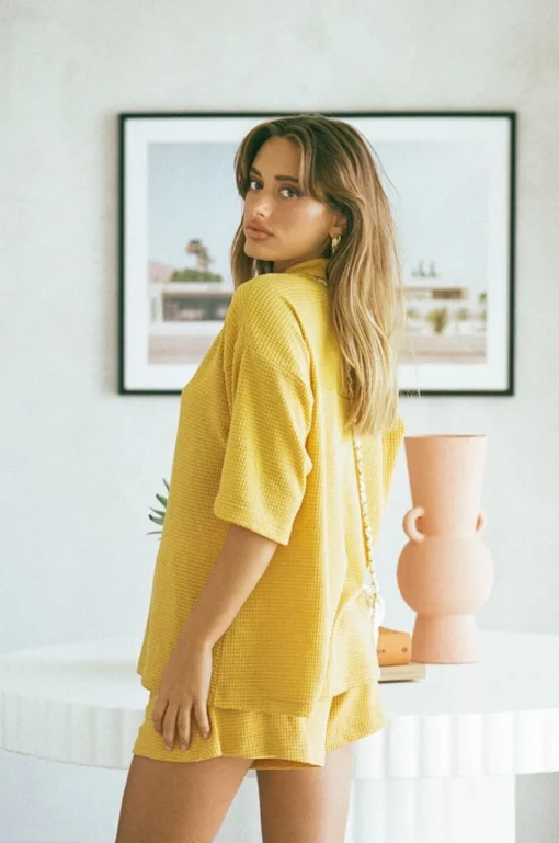 Sets | SABO Kase Shorts-Mustard