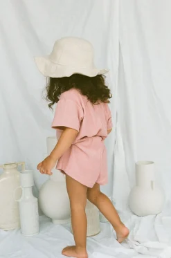 Mini | SABO Lilo Playsuit-Red