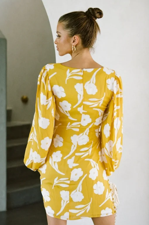 Dresses | SABO Lista Dress-Yellow Paraiso