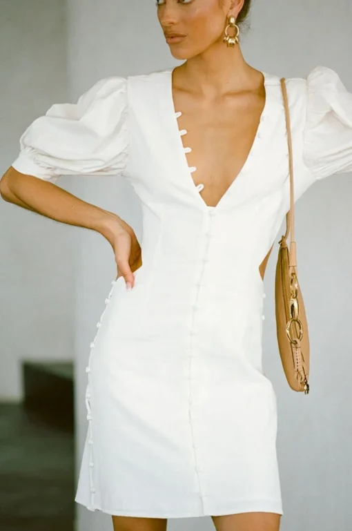 Dresses | SABO Louel Button Dress