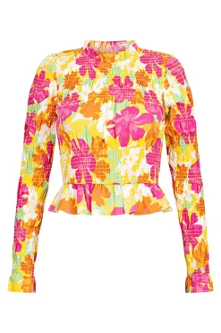 Tops | SABO Mica Shirred Top