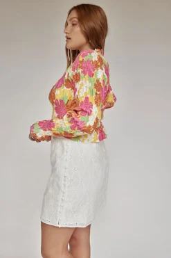 Tops | SABO Mica Shirred Top