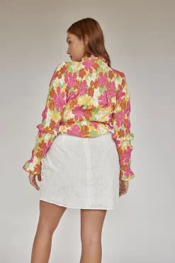 Tops | SABO Mica Shirred Top