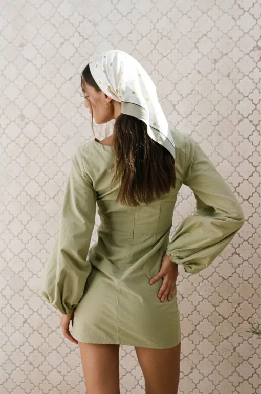 Dresses | SABO Minna Button Dress-Moss