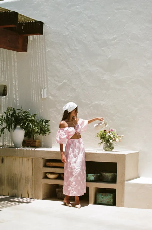 Dresses | SABO Nalu Off Shoulder Dress-Gingham