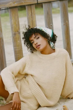 Sets | SABO Noelle Knit Sweater-Tan