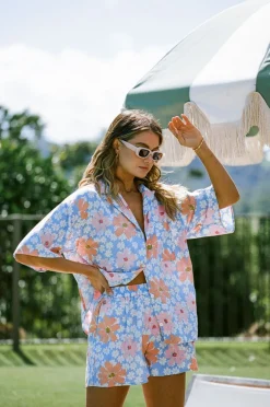Sets | SABO Oli Shorts-Sky Floral