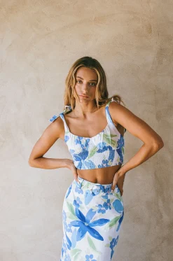 Sets | SABO Paradiso Shirred Top