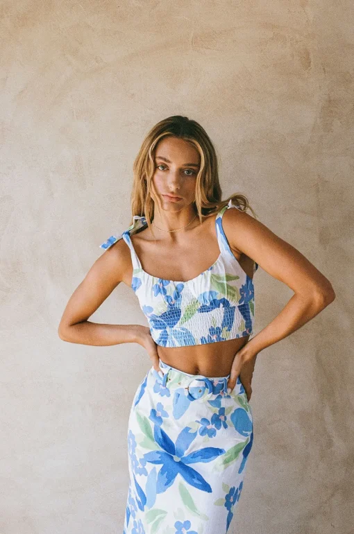 Sets | SABO Paradiso Shirred Top
